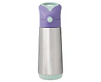 b.box Kids' Lunchbox & Insulated Drink Bottle - Lilac Pop