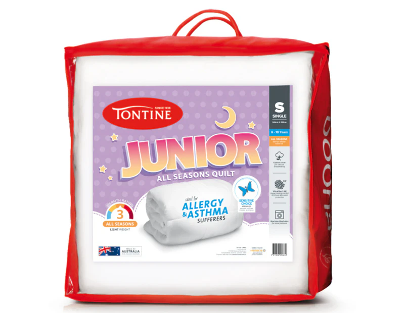 Tontine Junior All Seasons Quilt - Single Bed