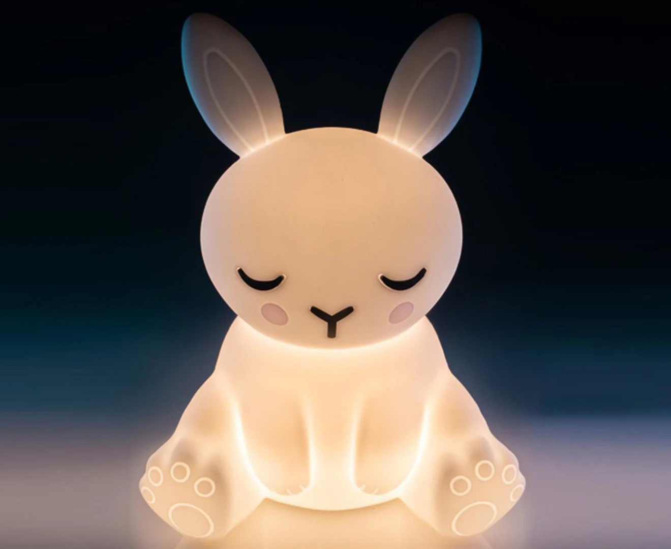 Lil Dreamers Bunny Soft Touch LED Night Light / Lamp