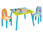 Bluey Wooden Table & Chair Set - Multi