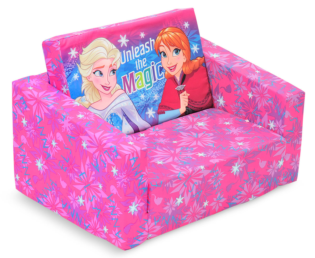 Disney Frozen Kids Flip Out Sofa Catch