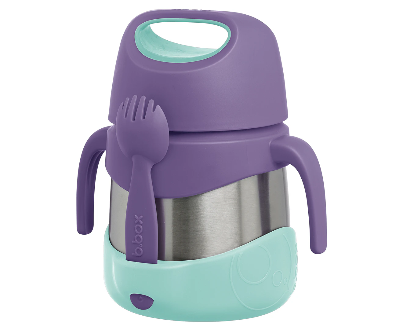 b.box 335mL Kids' Insulated Food Jar - Lilac Pop