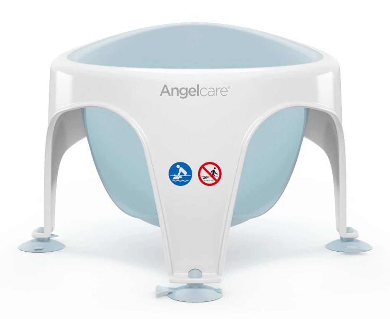 Angelcare Bath Soft Touch Childcare Washing Ring Seat Aqua Baby 6-10m 11kg