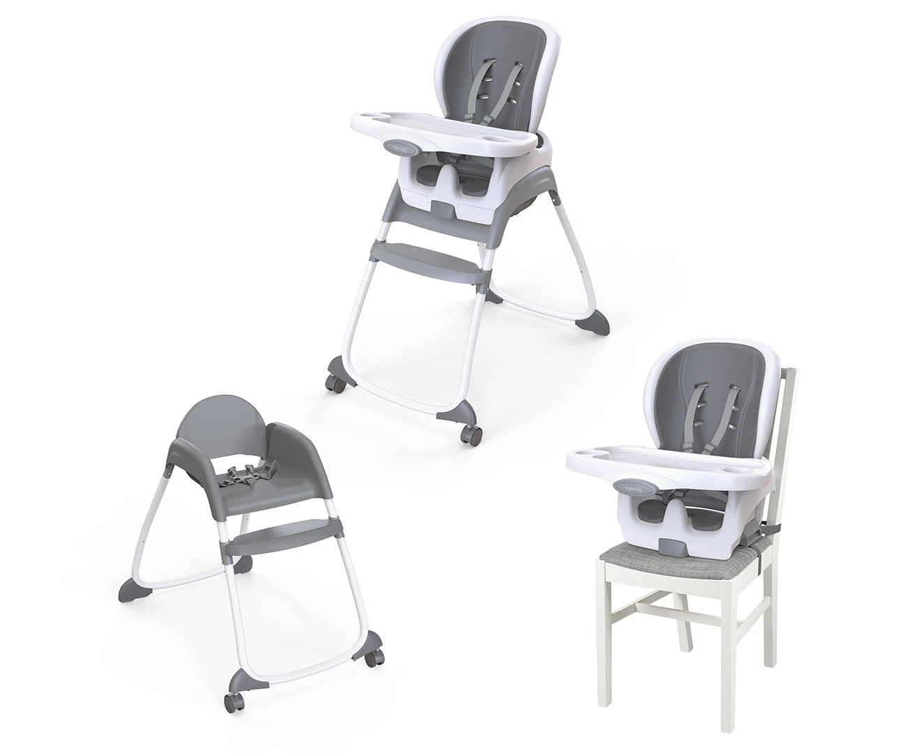 Ingenuity SmartClean Trio 3-in-1 High Chair - Slate