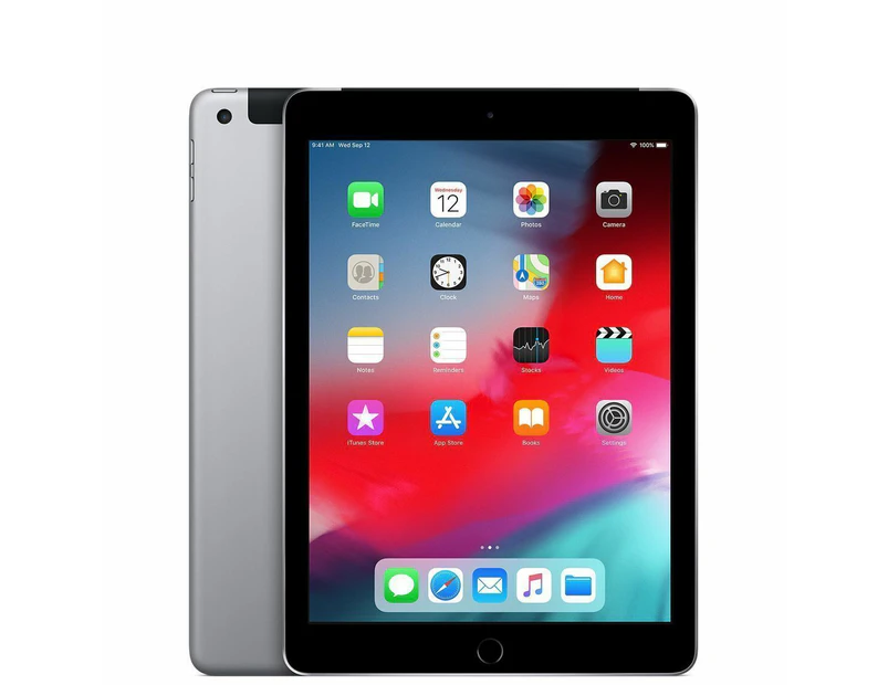 Apple iPad 6th Gen Wi-Fi + Cellular 32GB Space Grey - Refurbished Grade A