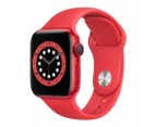 Apple Watch Series 6 (GPS) 44mm Red Aluminium Case Red Band - Refurbished Grade A