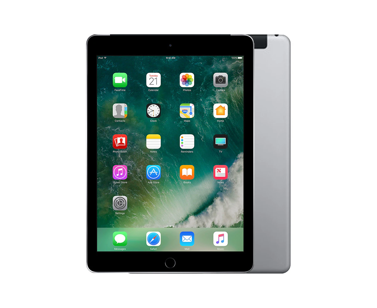 Apple iPad 5th Gen Wi-Fi + Cellular 32GB Space Grey - Refurbished Grade B