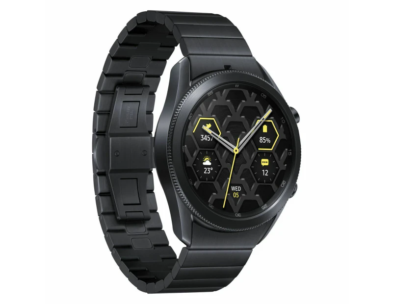 Samsung Galaxy Watch3 Titanium R840 (45MM) Mystic Black (Bluetooth) - Refurbished Grade B