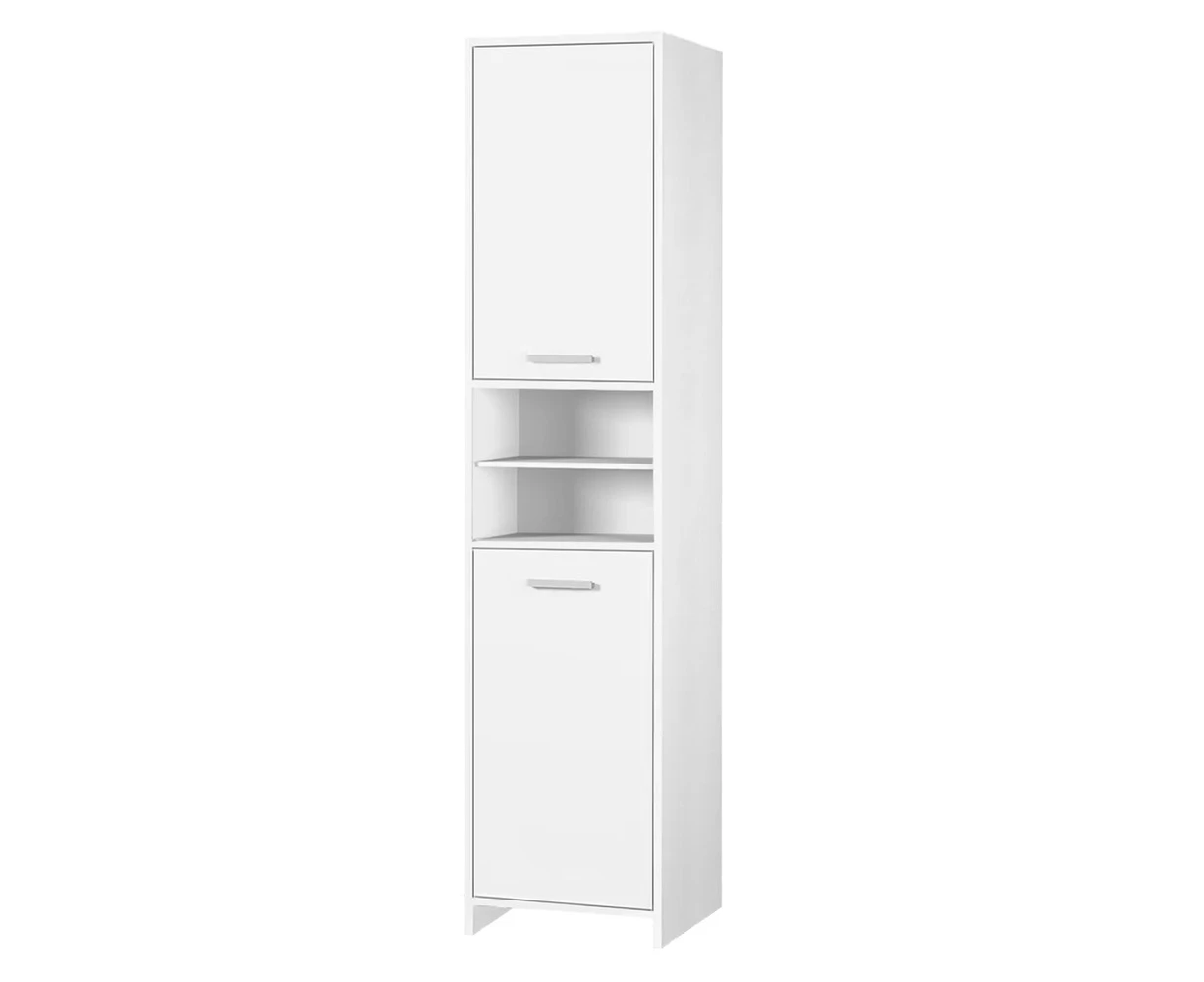 ALFORDSON Bathroom Cabinet Tall Storage Furniture Slim Shelf Cupboard White