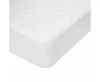 Cotton Top Fitted Mattress Protector, Double Bed - Anko