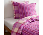 Target Maizey Check Linen/Cotton European Pillowcase