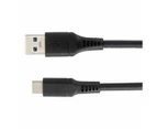 USB-A to USB-C Universal Cable, 2m - Anko - Black