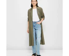Target Soft Trench Coat - Green