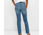 Petites Straight Leg Denim Jeans - Dannii Minogue - Blue