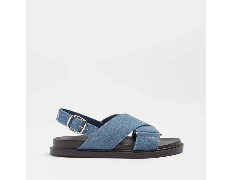 Target Womens Crossover Moulded Sandal - Maria - Blue