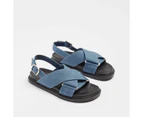 Target Womens Crossover Moulded Sandal - Maria - Blue