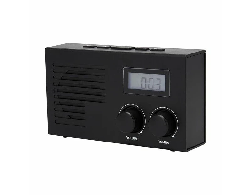 Portable Radio - Anko - Black