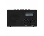 Portable Radio - Anko - Black