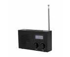 Portable Radio - Anko - Black