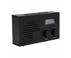 Portable Radio - Anko - Black