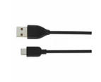 Portable Charger USB-A & USB-C 15W 20000mAh - Anko - Black