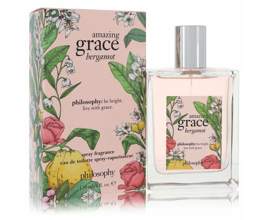 Amazing Grace Bergamot Eau De Toilette Spray By Philosophy 120 Ml