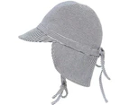 Toshi Flap Cap Baby Periwinkle - Extra Extra Small