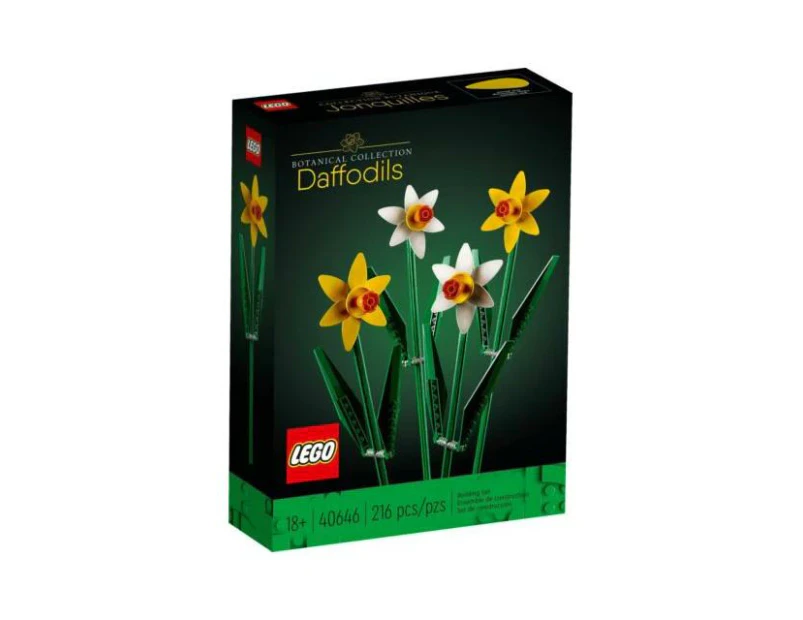 LEGO Daffodils 40646 Set Flowers Botanical Collection Valentines Day