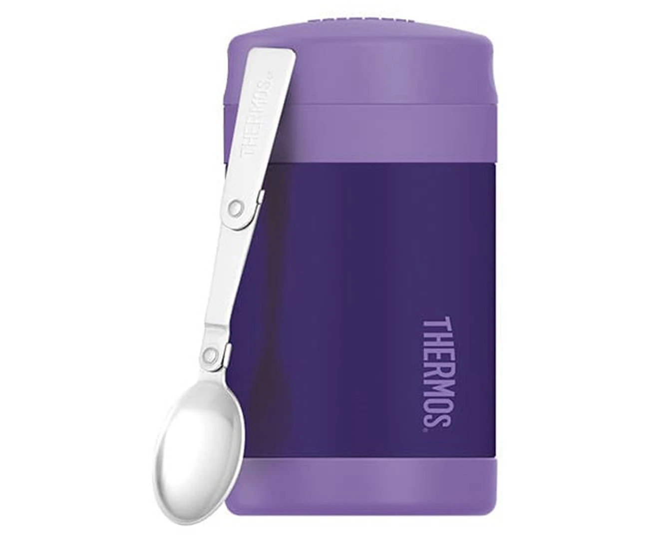 Thermos 470mL Vacuum Insulated Food Jar w/ Spoon - Purple