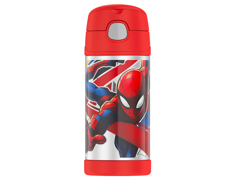 Thermos 355mL Funtainer Insulated Drink Bottle - Spiderman