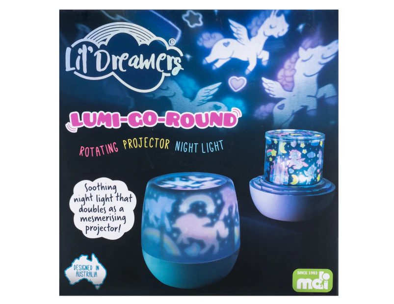Lil Dreamers Lumi-Go-Round Unicorn Rotating Projector Light