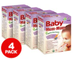 4 x Baby Mum-Mum First Rice Rusks Blueberry & Carrot 36g