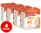 4 x Baby Mum-Mum First Rice Rusks Apple & Pumpkin 36g
