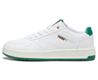 Puma Unisex Court Classic Sneakers - White/Vine/Gold