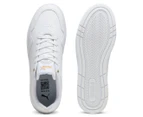 Puma Unisex Court Classic Sneakers - White/Gold