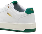 Puma Unisex Court Classic Sneakers - White/Vine/Gold