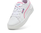 Puma Girls' Jada Deep Dive Sneakers - White/Fast Pink/Blue Skies