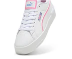 Puma Youth Girls' Jada Deep Dive Sneakers - White/Fast Pink/Blue Skies