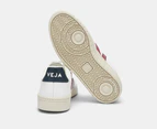 Veja Unisex V-12 Sneakers - Extra White/Marsala/Nautico