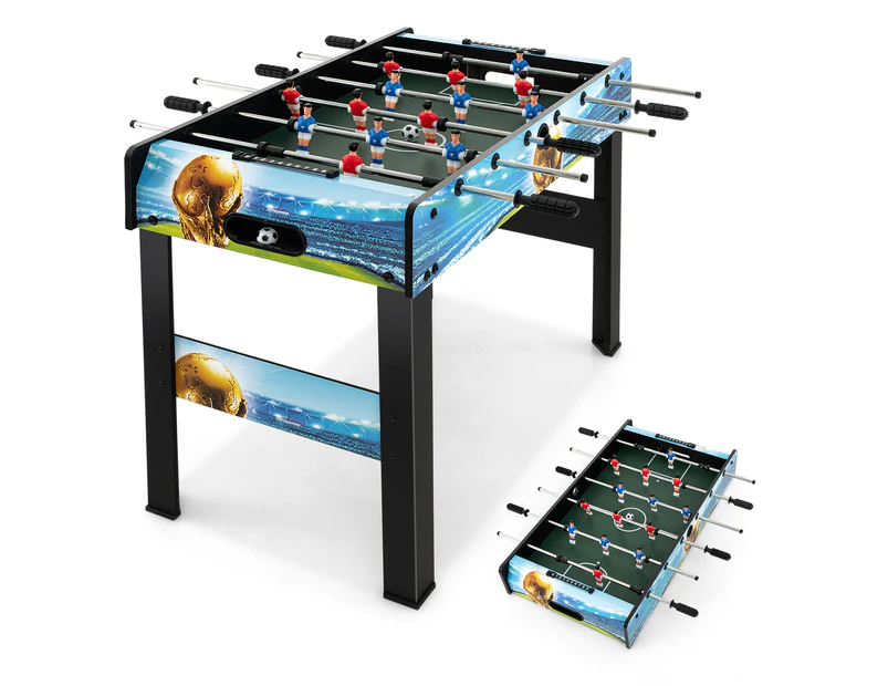 Costway Foosball Soccer Table  Gaming Desk Tabletop Competition Sport Indoor Game Family Party Entertainment Toy