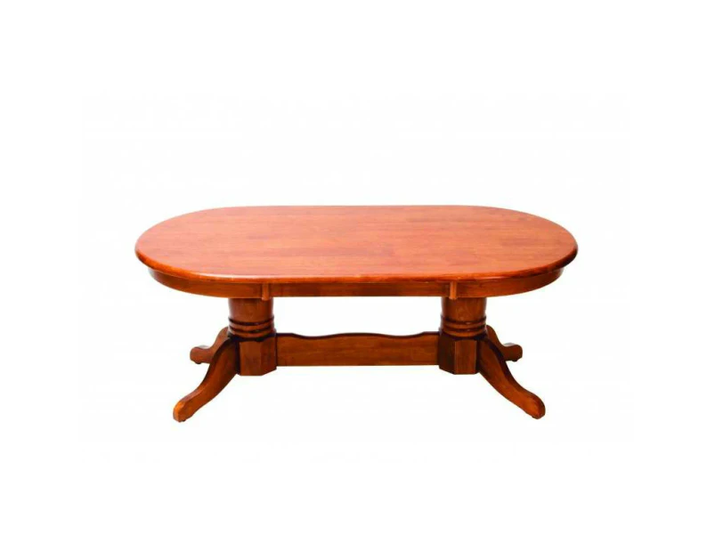 MA Jaguar Timber Pedestal Base Coffee Table