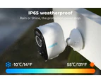 Reolink Outdoor Security Camera Wiress 4MP Argus 3 Pro with Solar Panel