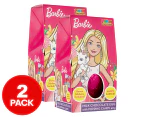 2 x Barbie Milk Chocolate Egg w/ Popping Candy 40g