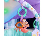 Bright Starts Disney Baby Little Mermaid Twinkle Baby Play Mat Activity Gym 0m+