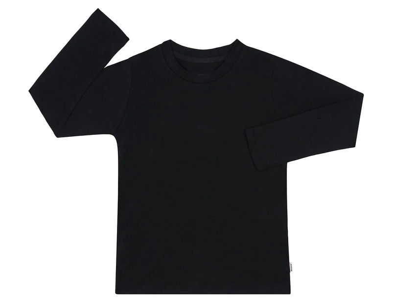 Bonds Toddle/Kids Aussie Cotton Crew Tee / T-Shirt / Tshirt - Nu Black