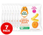 Baby Bellies Organic Puffs Carrot 12g 7pk