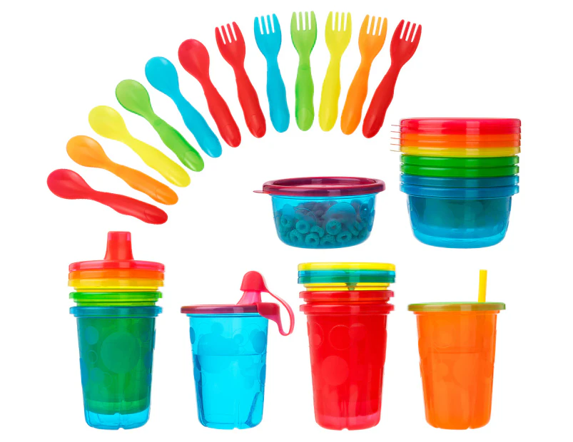 The First Years Take & Toss Toddler Feeding Bundle