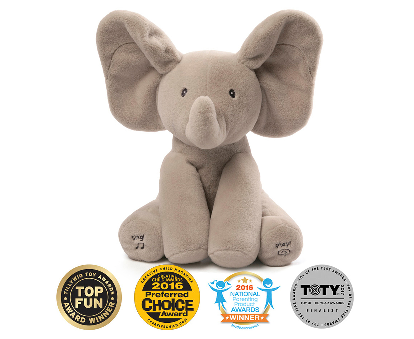 Gund animated hot sale flappy the elephant