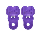 2Pcs Can Openers Compact Size Smooth Edge Portable Lightweight Reusable Multipurpose ABS Handheld Manual Beverage Drink Can Openers Kitchen Supplies - Purple