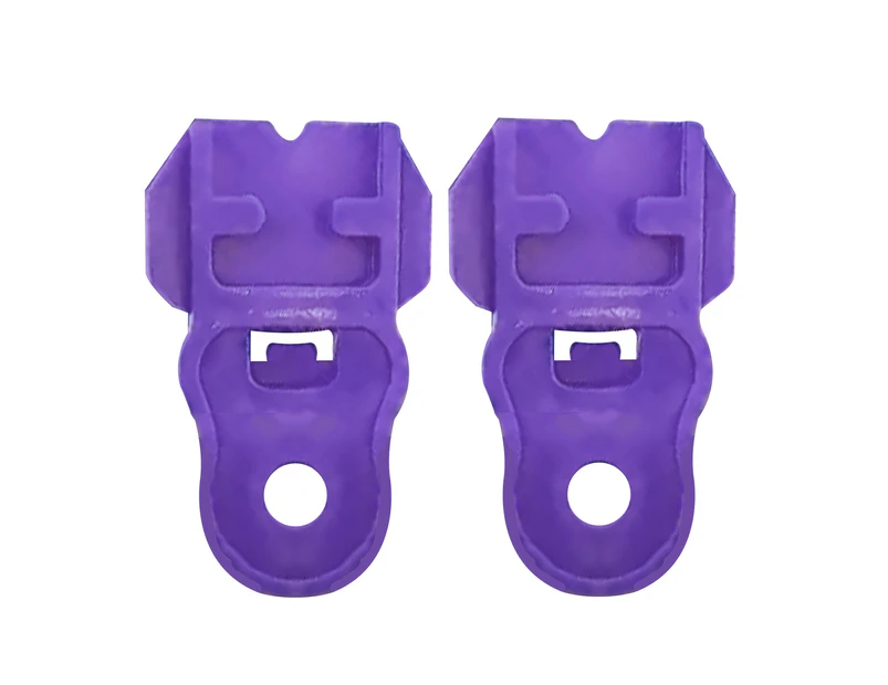 2Pcs Can Openers Compact Size Smooth Edge Portable Lightweight Reusable Multipurpose ABS Handheld Manual Beverage Drink Can Openers Kitchen Supplies - Purple
